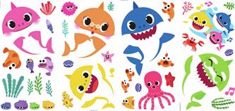 Baby Shark Wallstickers-5