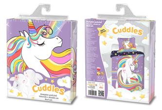 Baby Unicorn Pony Junior Påslakanset 100x135 cm - 100 procent bomull-2