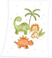 Babybest Dinos Fleecefilt - 75 x 100 cm