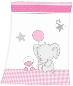 Babybest Elefant Fleecefilt - 75 x 100 cm