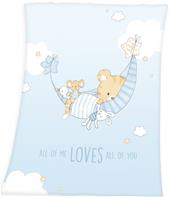 Babybest Lilla Tiger Fleecefilt - 75 x 100 cm