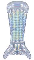 Bad Luftmadrass Iridescent Mermaid Tail Lounge