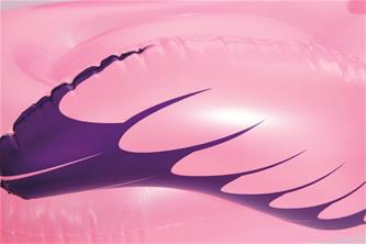 Baddjur ''Flamingo'' 127 x 127 cm-9