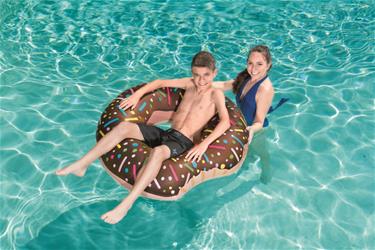 Badring 107cm ''Doughnut'', Choklad-5