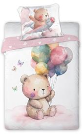 Bamse Cuddles Junior-sängkläder 100x135 cm – 100 % bomull