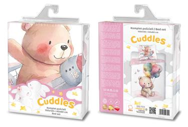 Bamse Cuddles Junior-sängkläder 100x135 cm – 100 % bomull-2