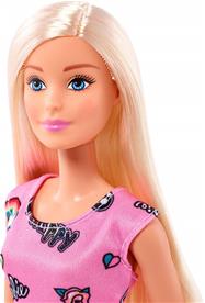 Barbie docka med rosa klänning-2