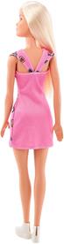 Barbie docka med rosa klänning-3