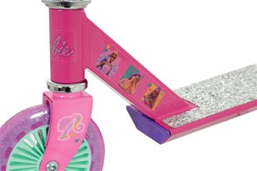 Barbie Sjöjungfru Sparkcykel med Paljetter og glimmer till barn-7