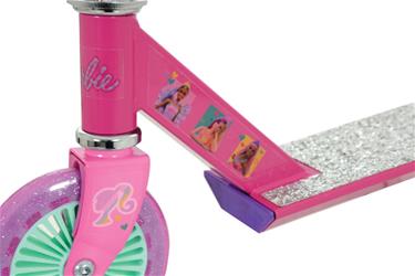Barbie Sjöjungfru Sparkcykel med Paljetter og glimmer till barn-7