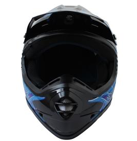 Barn Crosser Hjälm Blue Beast-3