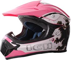 Barn Crosser Hjälm Pink