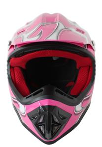 Barn Crosser Hjälm Pink-2