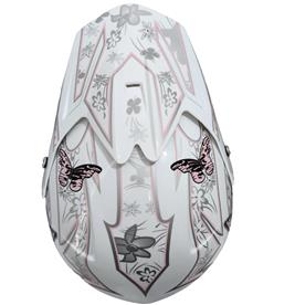 Barn Crosser Hjälm Pink Butterfly-5