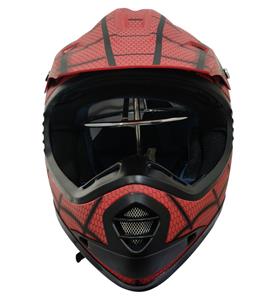Barn Crosser Hjälm SpiderRed-4