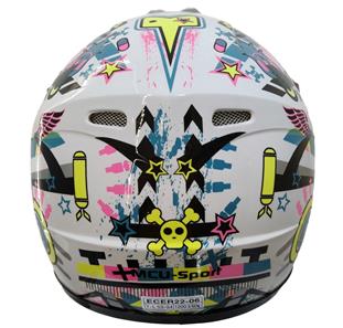 Barn Crosser Hjälm Street Pop-3