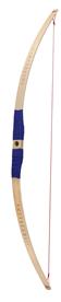 Barnbåge i bokträ med blått grepp + 3 pilar-7