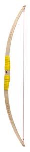 Barnbåge i bokträ med gult grepp + 3 pilar-7