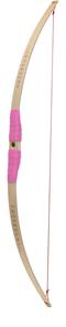 Barnbåge i bokträ med pink grepp + 3 pilar-7