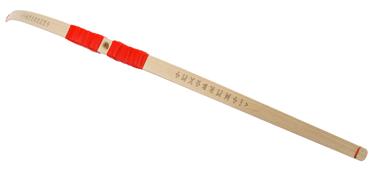 Barnbåge i bokträ med rött grepp + 3 pilar-3