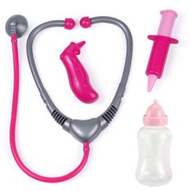 Barnläkardocka, 33 cm, med medicinska tillbehör och ljud-5