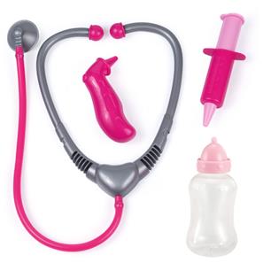 Barnläkardocka, 33 cm, med medicinska tillbehör och ljud-5