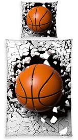 Basketball 3D-sängkläder – 100 procent bomull
