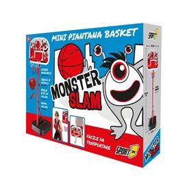 Basketkorg ''Monster Slam'' 138-166 cm på stativ-4