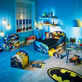 Batman Barn Säng med förvaring (140cm)-7