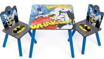 Batman Classic träbord med stolar-7