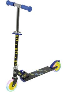 Batman Hopfällbar Sparkcykel med LED-ljushjul