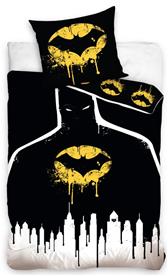 Batman-sängkläder 140 x 200, 100 procent bomull