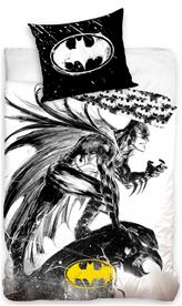 Batman-sängkläder 140 x 200, 100 procent bomull