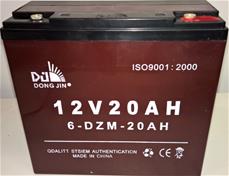 Batteri 12 V 20 Ah (6-DZM-20)