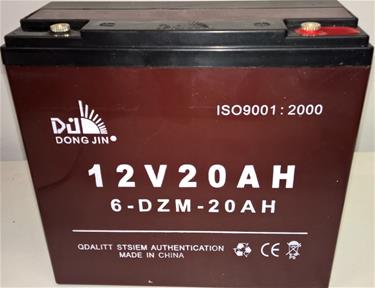 Batteri 12 V 20 Ah (6-DZM-20)