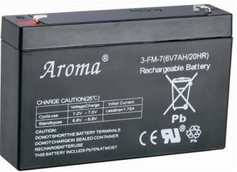 Batteri 6V 7,0AH (3-FM-7) (2 st.)
