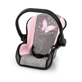 Bayer Design Buggy Klappvagn för dockor Megaset, grå/rosa-10