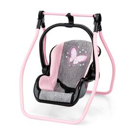 Bayer Design Buggy Klappvagn för dockor Megaset, grå/rosa-3
