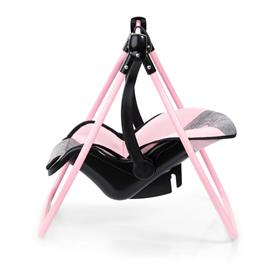Bayer Design Buggy Klappvagn för dockor Megaset, grå/rosa-8