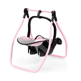 Bayer Design Buggy Klappvagn för dockor Megaset, grå/rosa-9