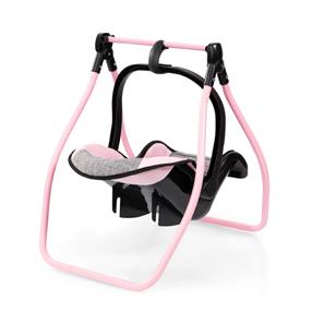 Bayer Design Buggy Klappvagn för dockor Megaset, grå/rosa-9