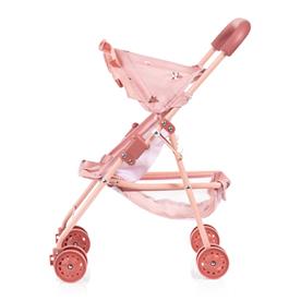 Bayer Design Buggy Klappvagn för dockor Megaset, puderrosa-16
