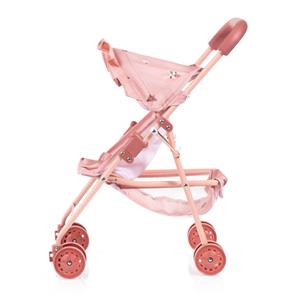 Bayer Design Buggy Klappvagn för dockor Megaset, puderrosa-16