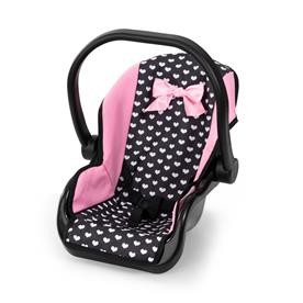 Bayer Design Buggy Klappvagn för dockor Megaset, Rosa Hjärtan-10
