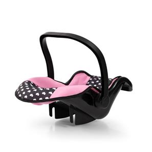 Bayer Design Buggy Klappvagn för dockor Megaset, Rosa Hjärtan-11