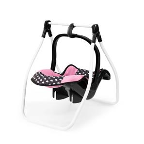 Bayer Design Buggy Klappvagn för dockor Megaset, Rosa Hjärtan-9