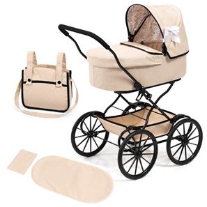 Bayer Design Classic Deluxe dockvagn, Beige