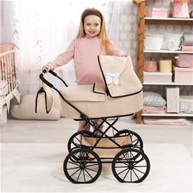 Bayer Design Classic Deluxe dockvagn, Beige-3