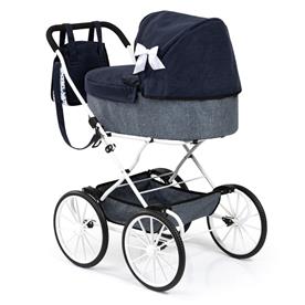Bayer Design Classic Deluxe dockvagn, blå-14
