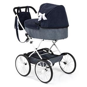 Bayer Design Classic Deluxe dockvagn, blå-14